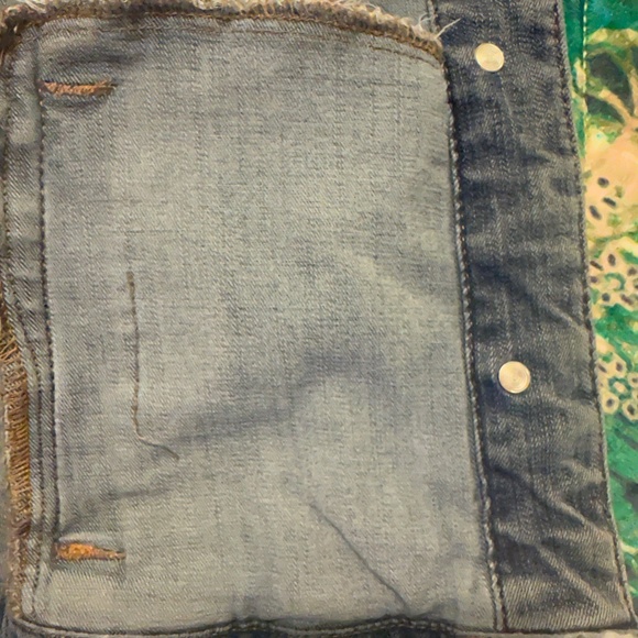 Denim Jean Vest Button Down Size Small by Denim - Picture 9 of 12